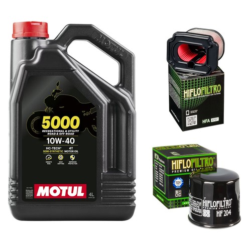 Air oil filter service - mt-07,