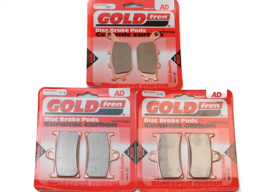 Brake pads front rear for - front,