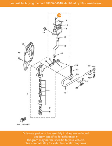 Yamaha screw flat head - screw,,