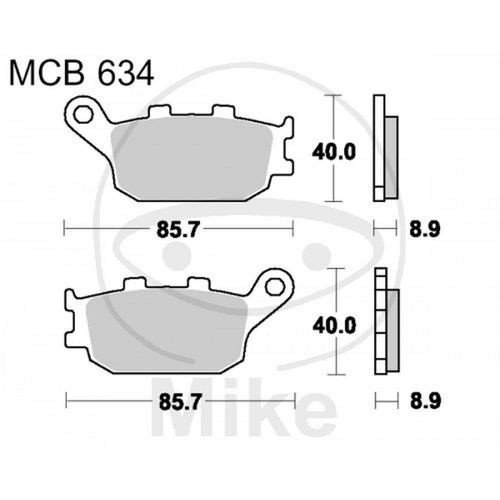 Brake pads std trw lucas - pads,
