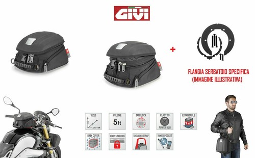 Mt505 tanklock tank bag - 5l,