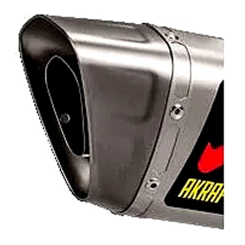 Akrapovic titanium exhaust end - exhaust,