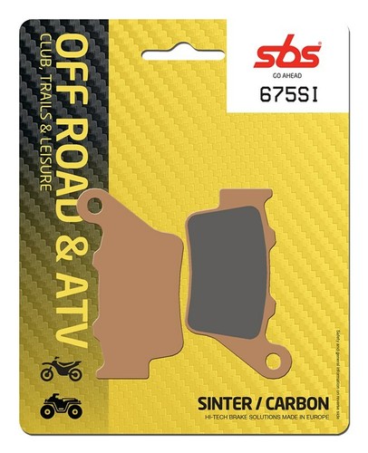 Sbs 675si brake pads sinter - 675si,