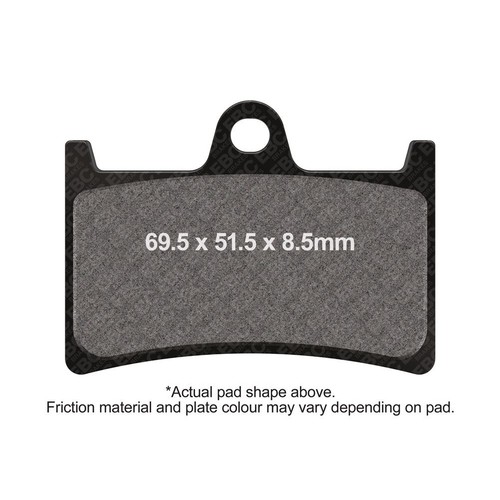 Ebc sintered street brake - ebc,
