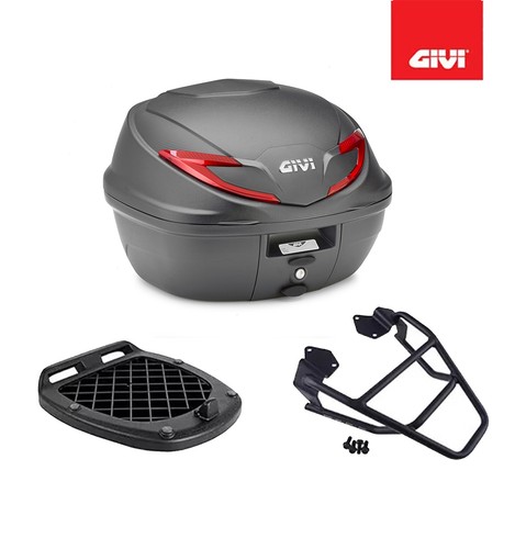 Givi black case - black, kit
