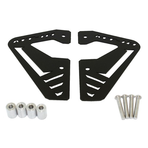 Black radiator side panel - black,