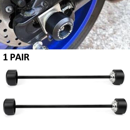 Front rear wheel - rear, spindle