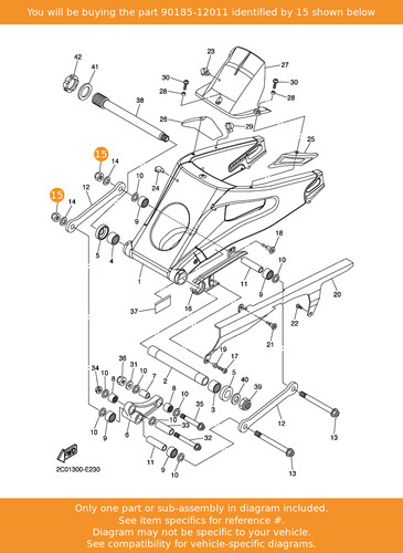 Yamaha nut self locking - yamaha, nut,