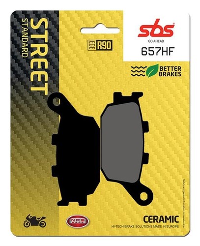 Sbs 657hf rear - ceramic, brake