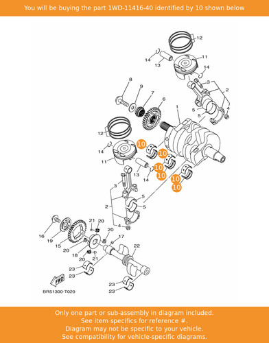 Yamaha plane bearing - plane,