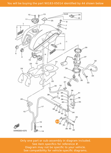 Yamaha nut spring - yamaha, nut,