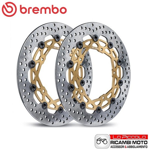 Pair front discs - pair, brembo
