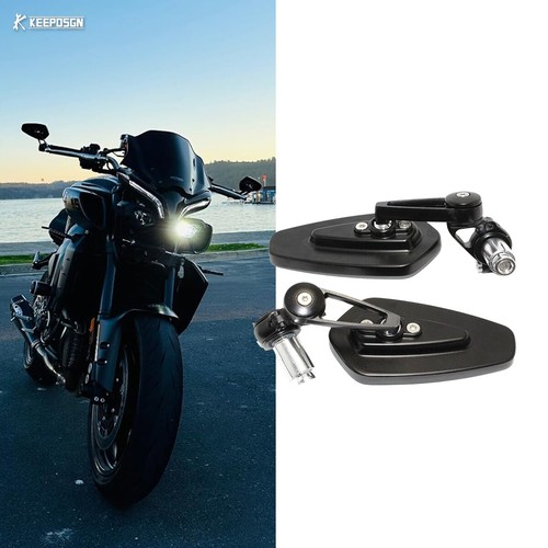 Pair 22mm bar end mirrors - 22mm,